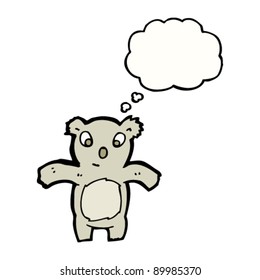 cute koala cartoon