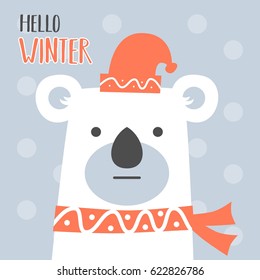 Cute Koala Cartoon Design Vector Illustration