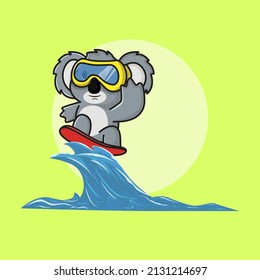 Cute koala Aktivitäten des Alltags 9