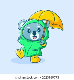 cute koala cartoon with music, adopt me, rain, star 