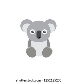 cute koala cartoon vector