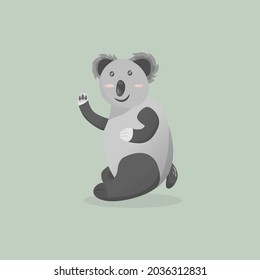 Ilustración de vectores de caracteres de Koala