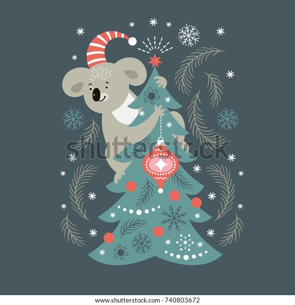 Christmas Koala SVG: Embrace the Festive Spirit with Aussie Charm