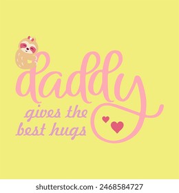 cute koala with daddy captions and can be used for illustrations and occasionally card 