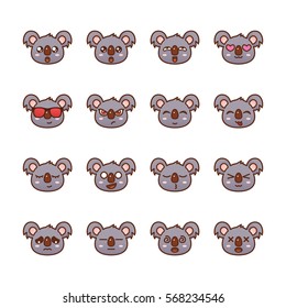 Cute Koala Emoticon