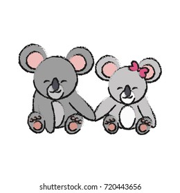 cute koala icon