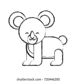 cute koala icon