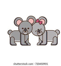 cute koala icon