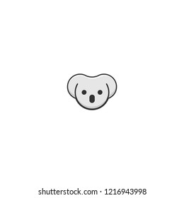 Cute koala logo design inspiration