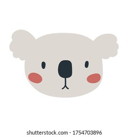 Cute Koala. Vector cartoon image