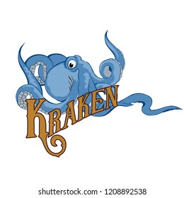 Cute Kraken Colorful Image