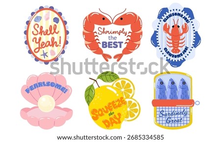 Cute la dolce vita Summer reward sticker. Pun for "Hell Yeah", "Simply the Best", "Awesome Job", "Awesome", "Seize the day", "Certainly Great"