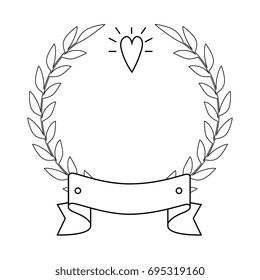 Cute label banner