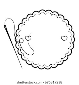 Cute label banner