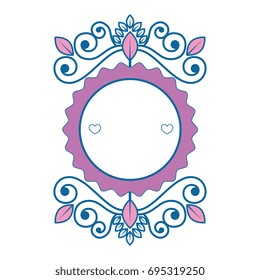 Cute label banner