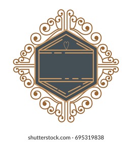 Cute label banner