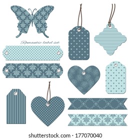 Cute label tags set.