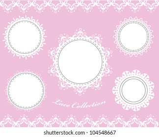 Cute lace collection