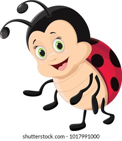 cute ladybug cartoon