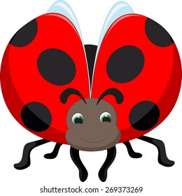 cute ladybug cartoon