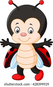  Cute ladybug cartoon 