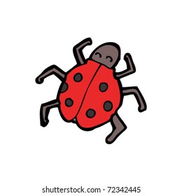 cute ladybug cartoon