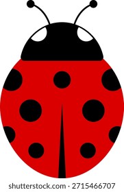 Lindo icono de dibujos animados de mariquita. colección de personajes de mariquita. Linda mariquita con camino punteado. Mariquitas volando en ruta punteada. Grupo de insectos. Ilustración vectorial aislada en blanco.