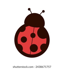 cute ladybug cartoon vector design