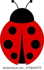 Lindo conjunto de iconos de mariquita. colección de personajes de mariquita. Mariquita de dibujos animados volando con el camino punteado. Mariquitas volando en ruta punteada. Grupo de insectos. Ilustración vectorial aislada en blanco.
