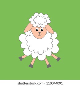 a cute lamb