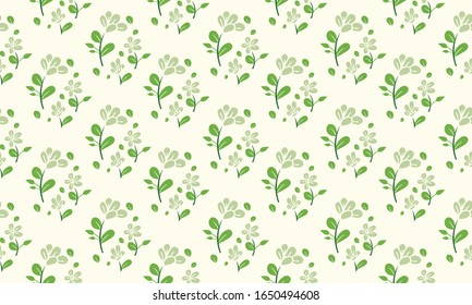 Cuta de la hoja y el concepto floral, para el diseño de fondo floral primaveral.