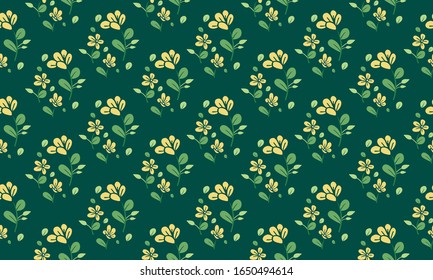 Cuta de la hoja y el concepto floral, para el diseño de fondo floral primaveral.
