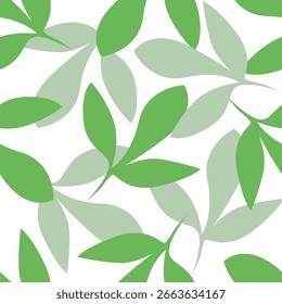 cute leaf flower pattern image for fabric textile or wall decoration