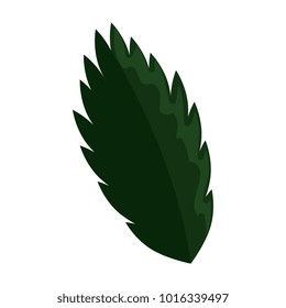 cute leafs decorative icon