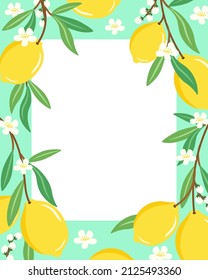 Cute Lemonade Pattern Background Template