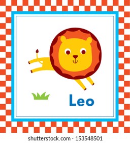 cute leo lion