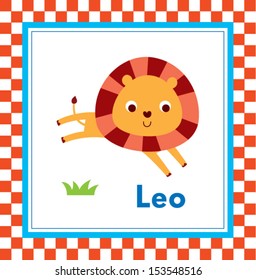 cute leo lion