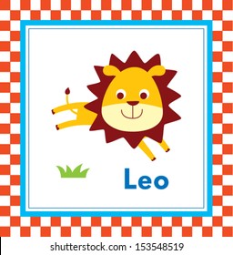 cute leo lion