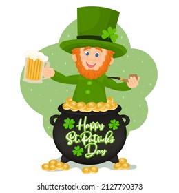 Cute leprechauns for St. Patrick's day