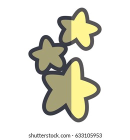 cute light stars in the sky image