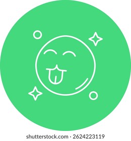Cute Line vector Icon Design