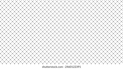 Nette Linien und Herzen Minimale Vektorgrafik Nahtlose Muster auf weißem Hintergrund isoliert. Bestandsimulation