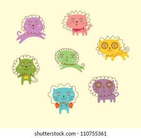 cute lion