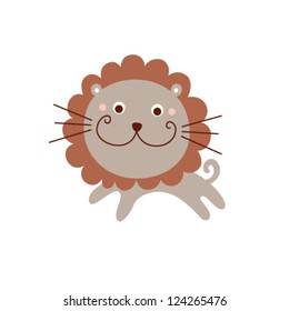 cute lion