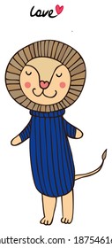 cute lion