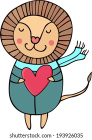 cute lion