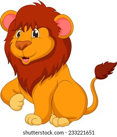 cute lion