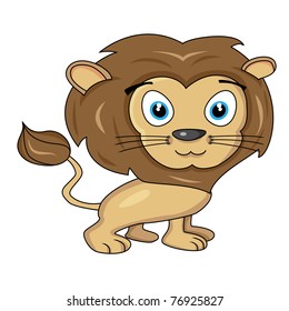 cute lion