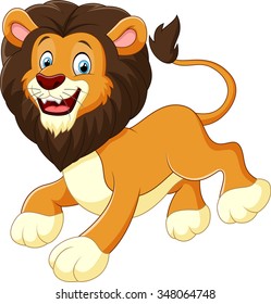 Cute Lion Cartoon