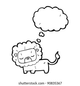 cute lion cartoon